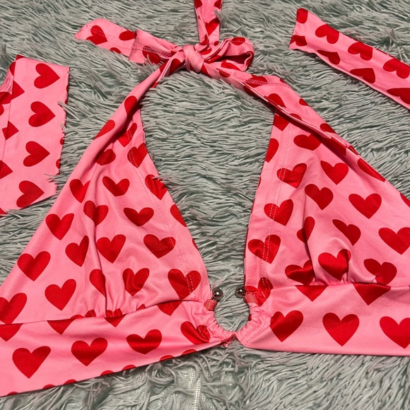 Dolls Kill Heart Halter Top - Picture 2 of 2